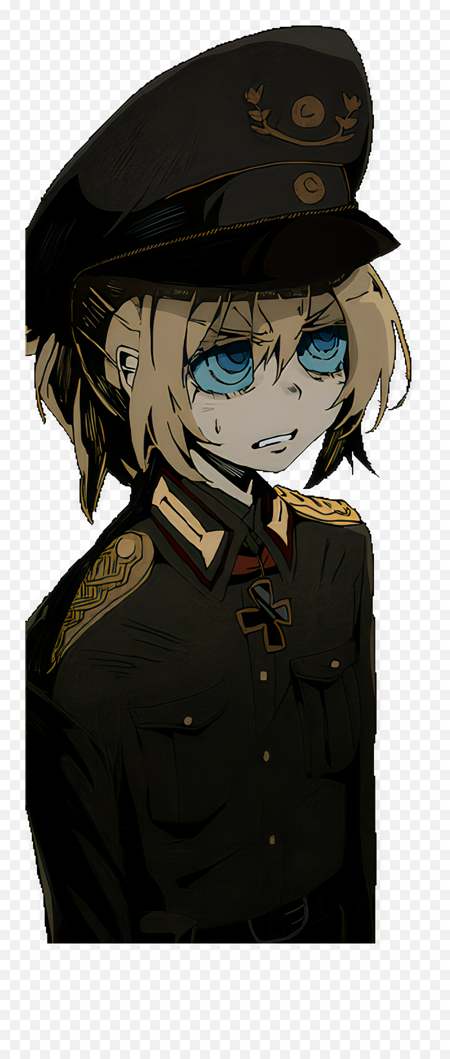 I Coloried Tanya From The Novel Vol 7 Youjosenki - Costume Hat Emoji,Darkest Dungeon Emotion