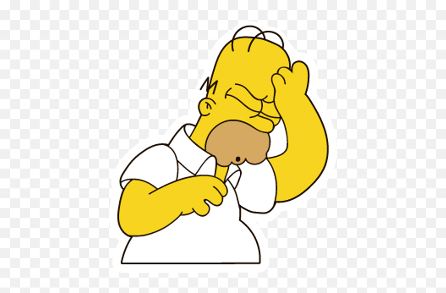 Homer Simpson Doh - Homer Simpson Too Emoji,Simpsons Tapped Out Wiki Homer Emoticons