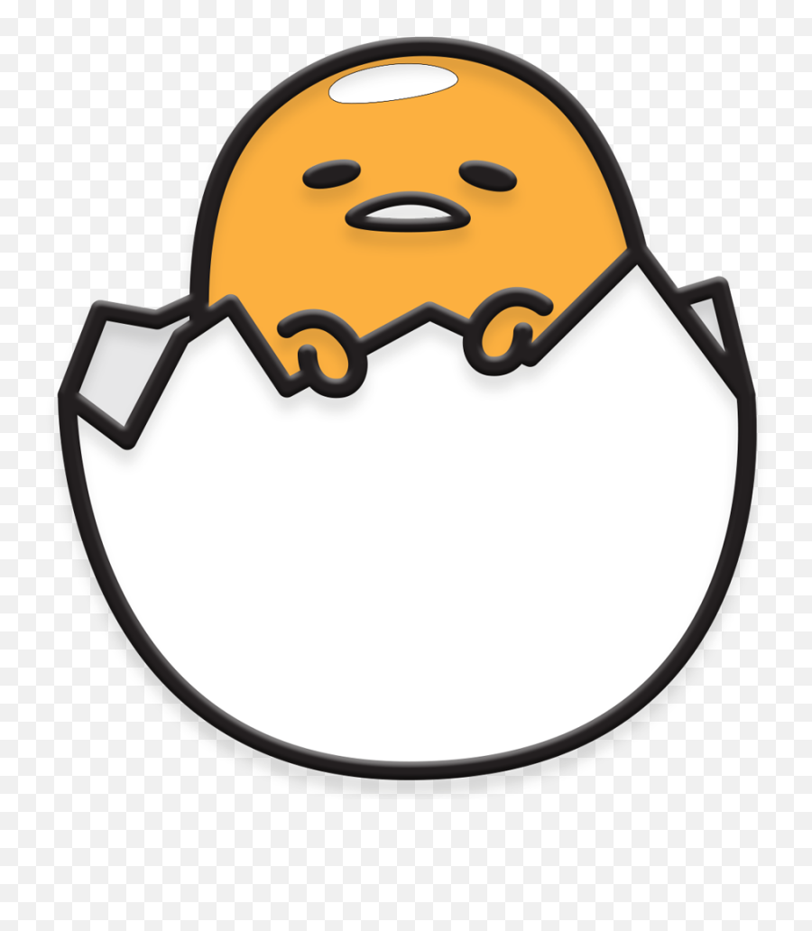 Gudetama Enamel Pin Badge Egg Shell Hello - Gudetama Capricorn Emoji,Facebook Emoticon Lr