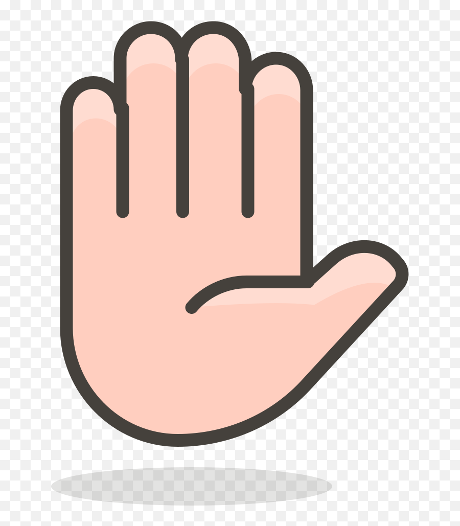 Raised Hand Free Icon Of 780 Free Vector Emoji - Raise Hand Icon Vector,Raised Fist Emoji