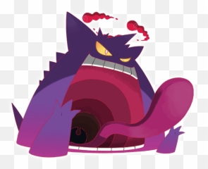 Gengar Png Images Transparent Background Png Play Emoji,10094 Emoticon