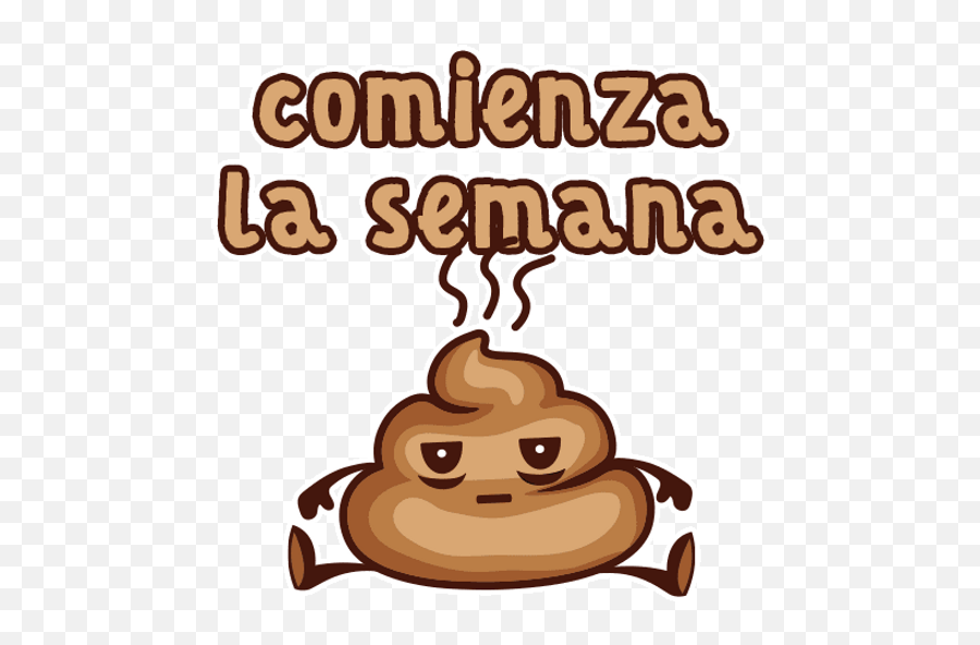 Semana De Mierda Stickers 01 - Happy Emoji,Fumanchu Emoticon