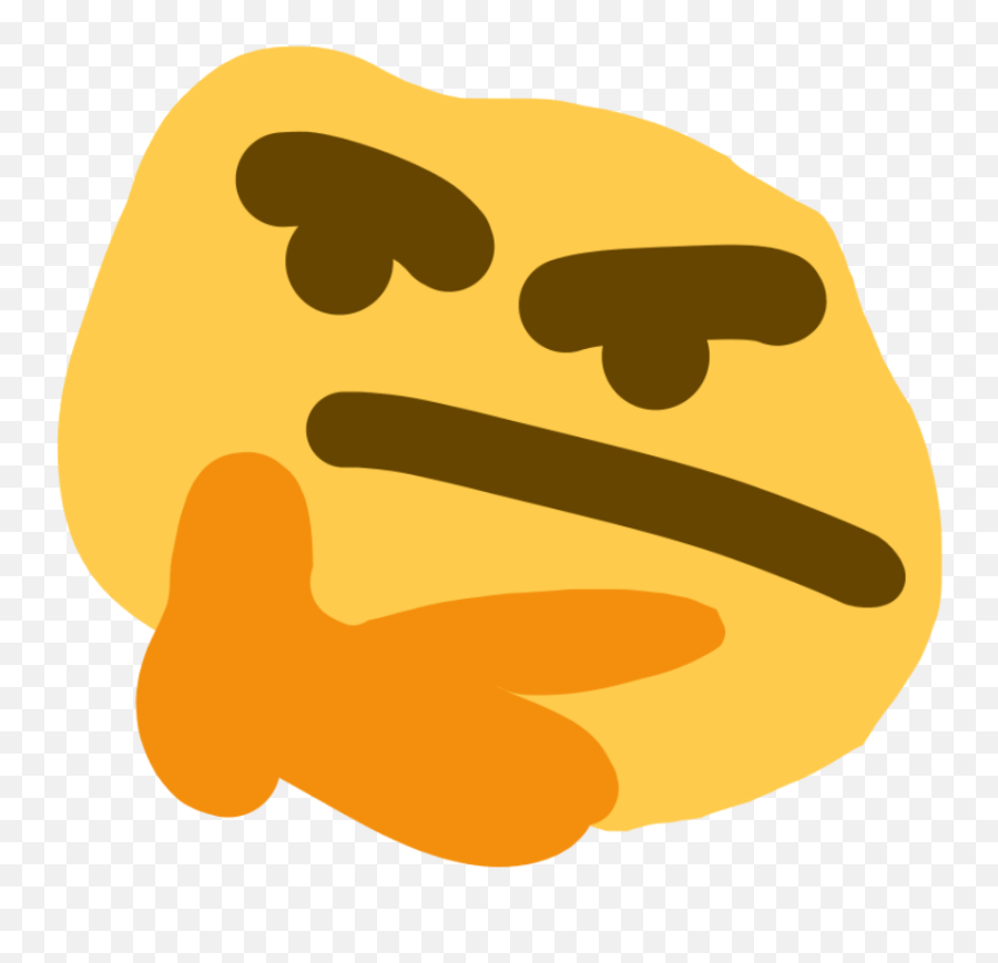 Thonk But Its Another Similar And Shitty Version Blank Emoji,Discord Emojis Template