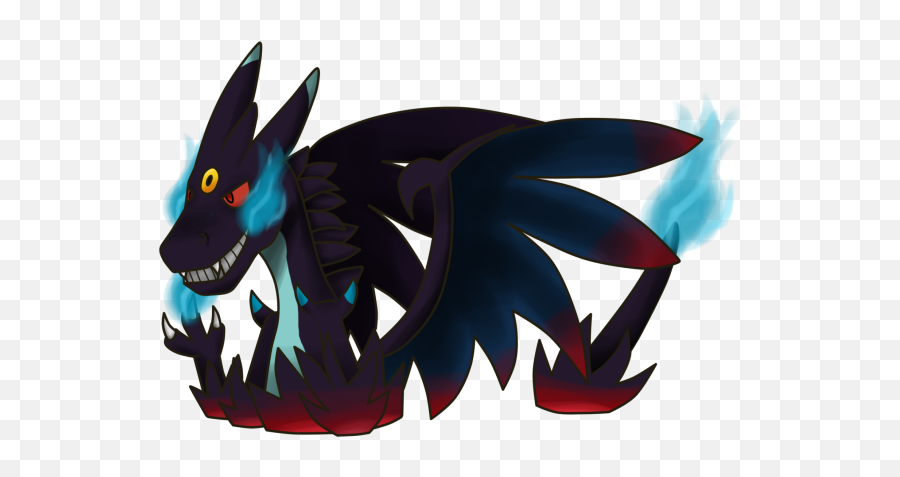 Mega Charizard X - Gengar Hd Png Download Original Size Mega Gengar Vs Mega Charizard X Emoji,Mega Emoji