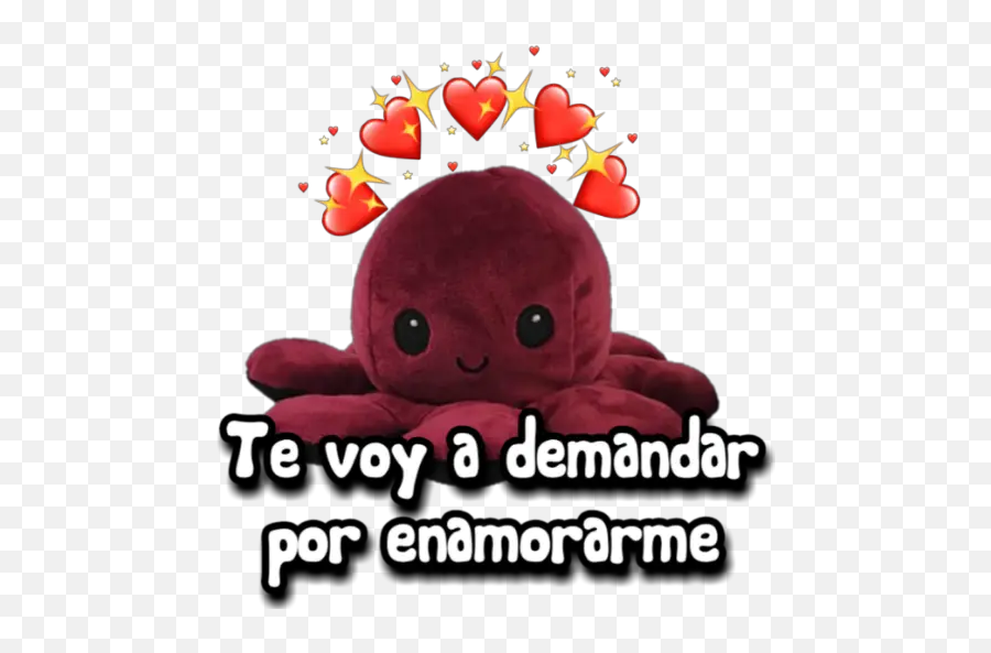 Pulpos Reversibles Tóxicos Stickers Para Whatsapp Emoji,Emojis Hoy No Hay Foto Se Enoja Mi Amorcito