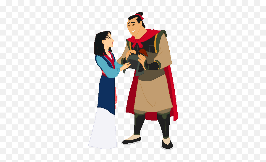 Cri Kee Mulan Png - Clip Art Library Disney Shang And Mulan Emoji,Mulan Emoji