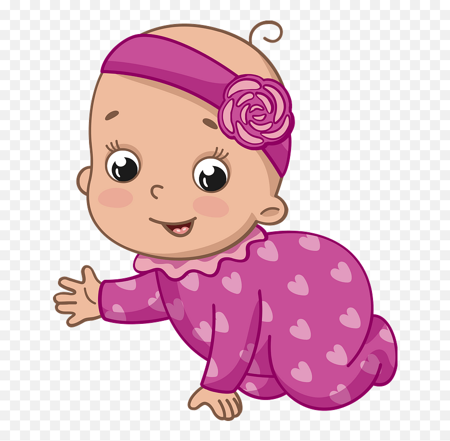 Happy Baby Girl Png Download Image Png Arts Emoji,Baby Pink Baby Emoji