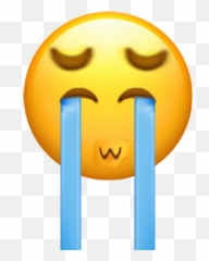Sad Tears Crying Sticker By Susanne Fox Emoji,Fox In Emoticon