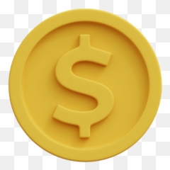 Premium Dollar Coin 3d Illustration Download In Png Obj Or Emoji,Coin Emoji