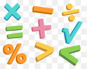 Transparent Background Math Symbols Clipart - Png Download Emoji,Maths Emoji