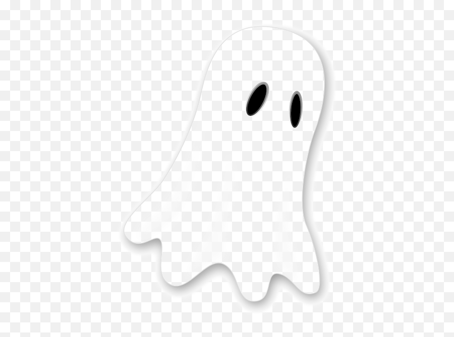 Download Halloween Ghost Vector Free - Dot Emoji,Ghost Emoji Vector