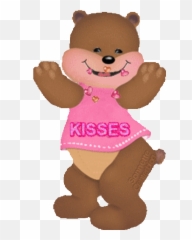 Kiss Clipart Goodbye Hug Kiss Goodbye - Gif Animé Bisous Humour Emoji,Bear Hug Emoticon