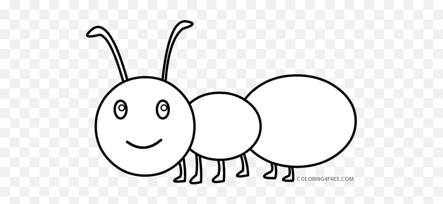 Picnic Ants Coloring Pages Picnic Ants - Ant Clipart Black And White Emoji,Sleep Ant Ladybug Ant Emoji