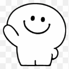 Smile Person Doodle 2 Whatsapp Stickers - Happy Emoji,Emoji Doodle