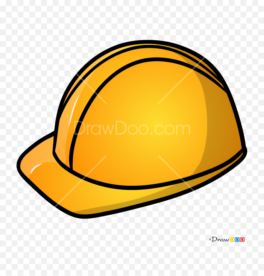 How To Draw Builder Helmet Hats - Draw A Hard Hat Emoji,Hard Hat Emoji