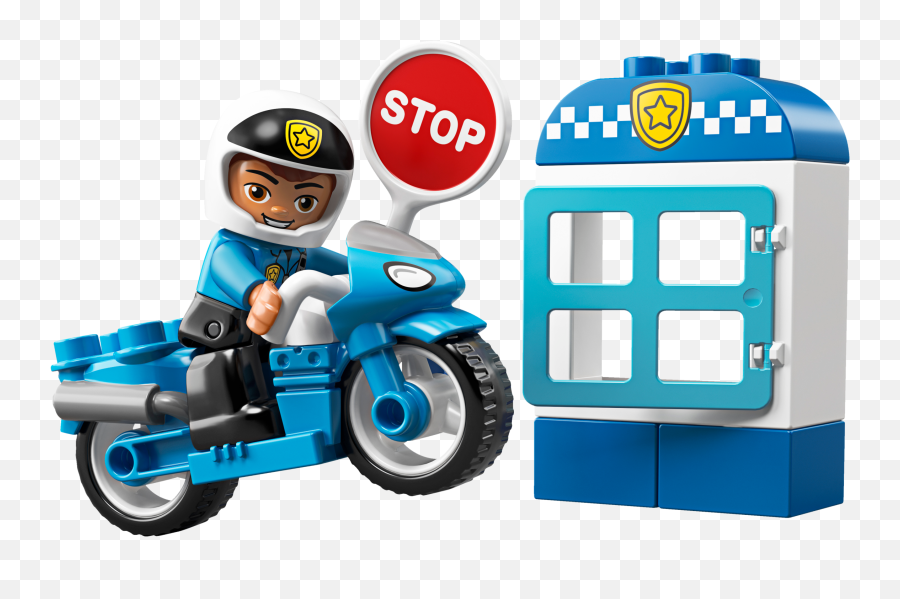 Lego Duplo Rescue Police Bike 10900 - Kidstuff Emoji,Hatchimal Emotions