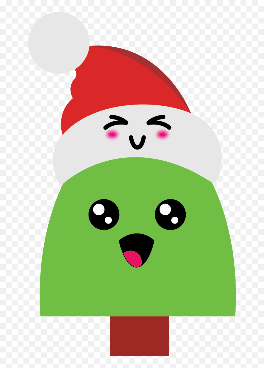 Kawaii Christmas Illustration - 031 Fictional Character Emoji,Snowman Emoji Pillow