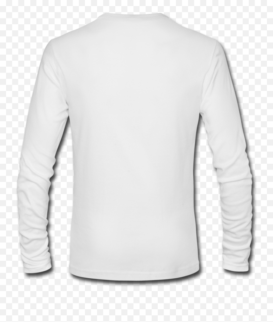 Longsleeve Shirt Cliparts - Plain Long Sleeve Shirt Back Emoji,Emoji Long Sleeve Shirt