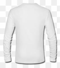 Longsleeve Shirt Cliparts - Plain Long Sleeve Shirt Back Emoji,Emoji Long Sleeve Shirt