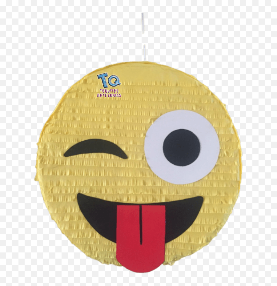 Piñata Emoji Toquitos Artesanias - Piñata De Emoji De Cartón,Emoji Pinatas