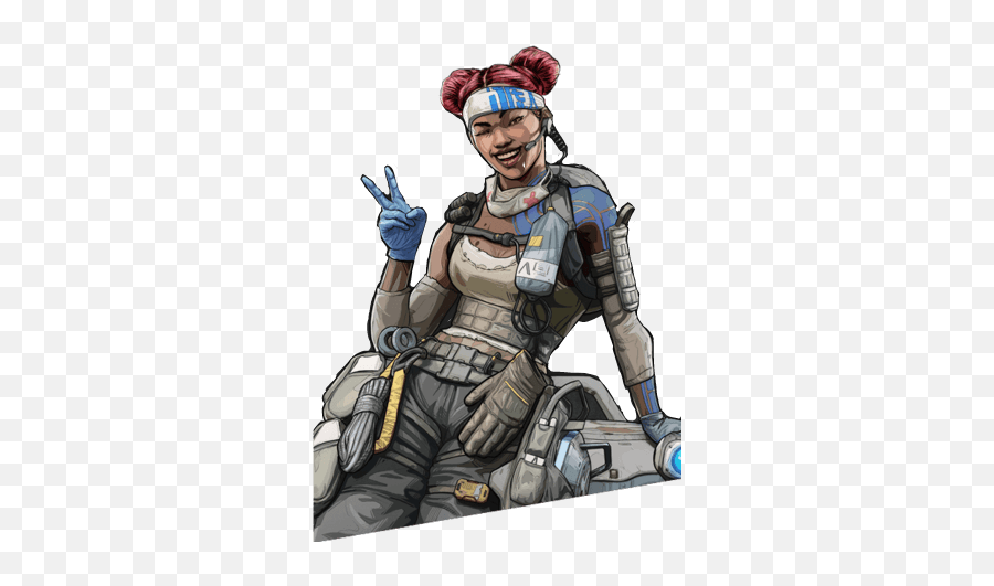 Life Line Png - Lifeline Sticker Apex Legends Lifeline Apex Legend Lifeline Emoji,Line Emoji Stickers