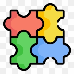 Transparent Puzzle Pieces Vector Emoji,Disney Emoji Puzzle