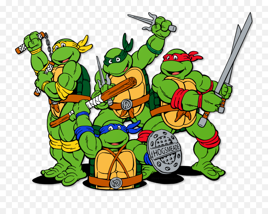 Teenage Mutant Ninja Turtles Clipart - Tortugas Ninja Hd Png Emoji,Emoji 2 Ninja Turtles