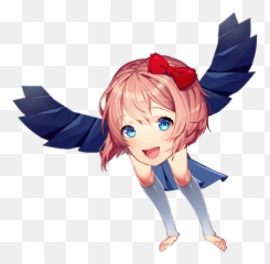 Doki Doki Literature Club - Sayori Ddlc Emoji,Doki Doki Literature Club Emoticon