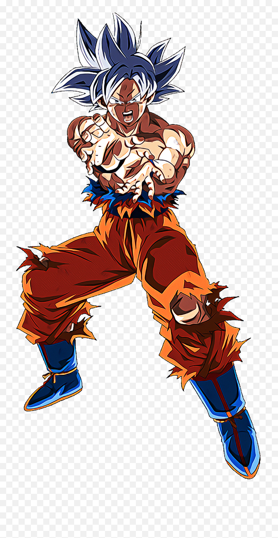 Mui Goku Sa Dbs Render Ball Z - Goku Ultra Instinct Png Emoji,Goku Emoji