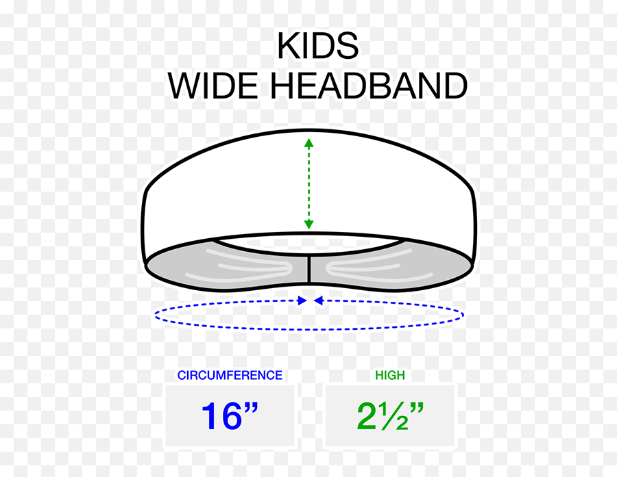 Basic Black Little Kids Headband - Horizontal Emoji,Jogger Headband Emoji
