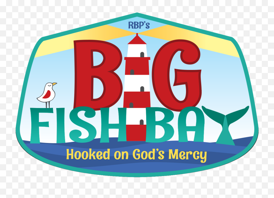 Big Fish Bay Vbs 2020 Regular Baptist Press - Big Fish Bay Vbs Emoji,Spyglass And Fish Emoji
