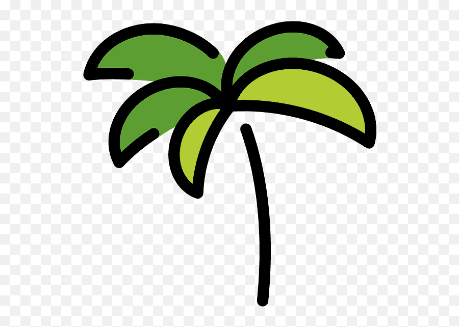 Palm Emoji - Palm Tree Beach Emji,How To Make A Palm Tree Emoticon