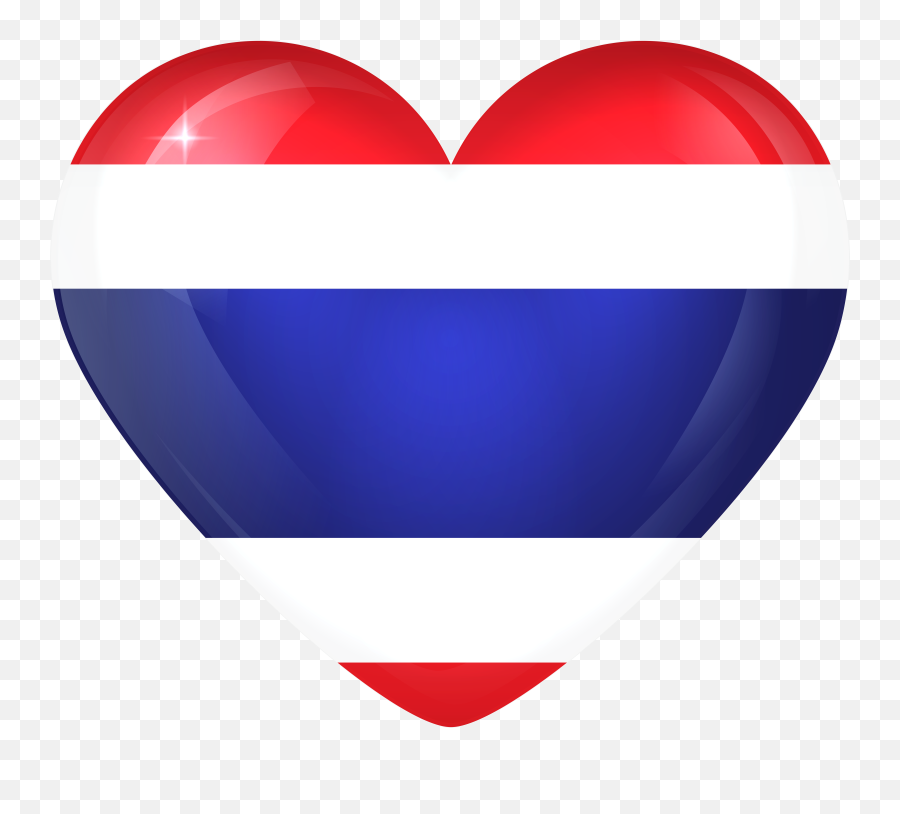Thai Flag - Thailand Flag Heart Png Emoji,Thai Flag Emoji