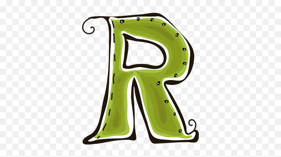 Letter R Sticker - Letra R Png Infantil Emoji,Dibujos De Emojis De Baby Yak Yak