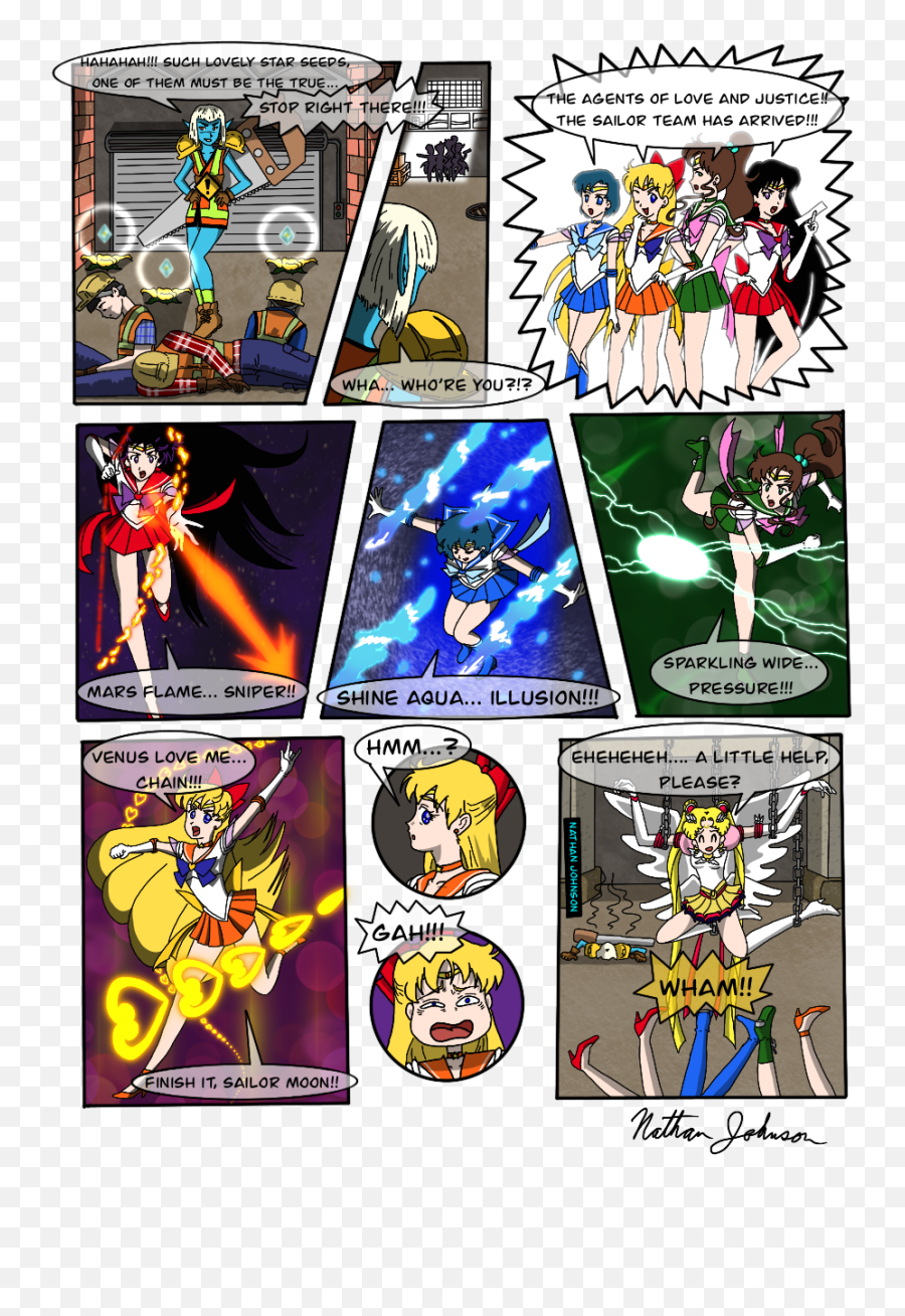 Did A Fan Manga Of Sailor Moon In Emoji,Sailor Moon Mars Emoticons