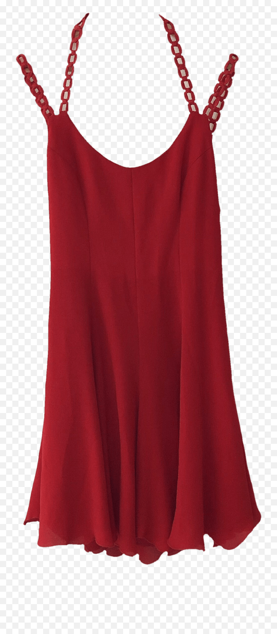 Strappy Red Dress - Sleeveless Emoji,Emoji Dress Nicole Arbor