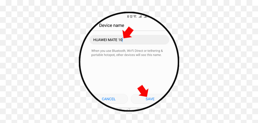 How To Change Bluetooth Nfc Connection Device Name Huawei - Dot Emoji,Emoji Instagram Huawei
