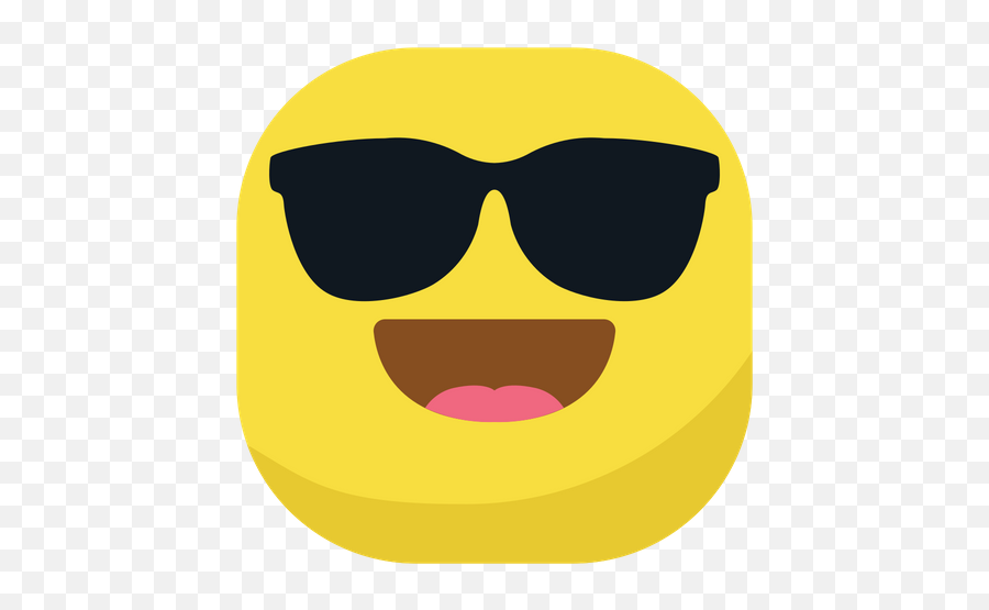 Smiley Emoji Icon Of Flat Style - Happy,Devil Smirk Emoji
