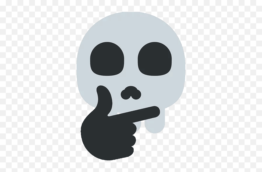 What Does Skull - Pudong Skyline Emoji,Skull Emoticon For Fb