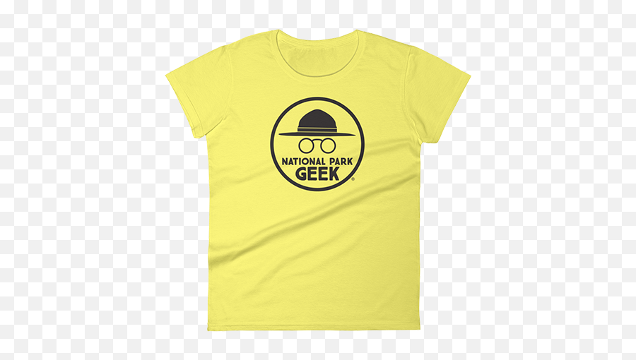 National Park Geek - Short Sleeve Emoji,Plus Size Womens Emoticon Shirt 3x