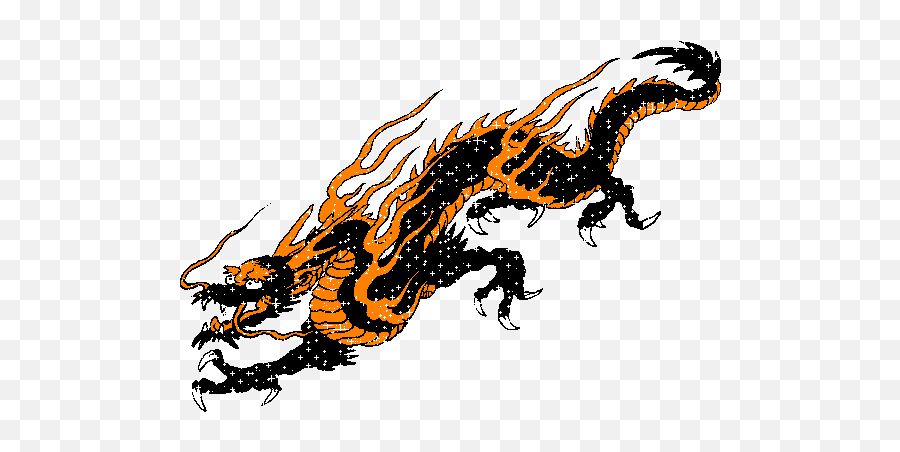 Glitter Gif Picgifs Dragons 503411 - Chinese Dragon Transparent Gif Emoji,Dragon Emoticons With Gifs