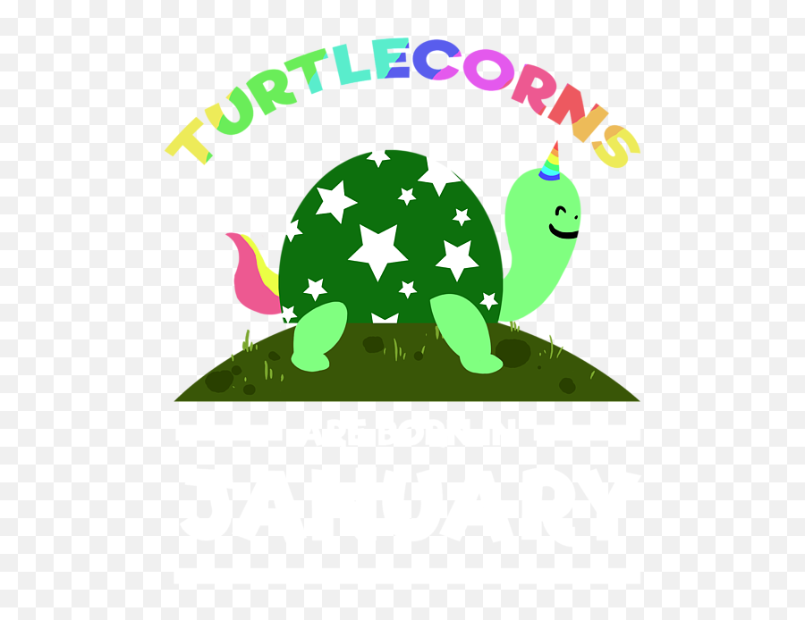 Born In January Turtle Unicorn Turtlecorn Kids Fleece - Language Emoji,Mine Turtle Text Emoticon