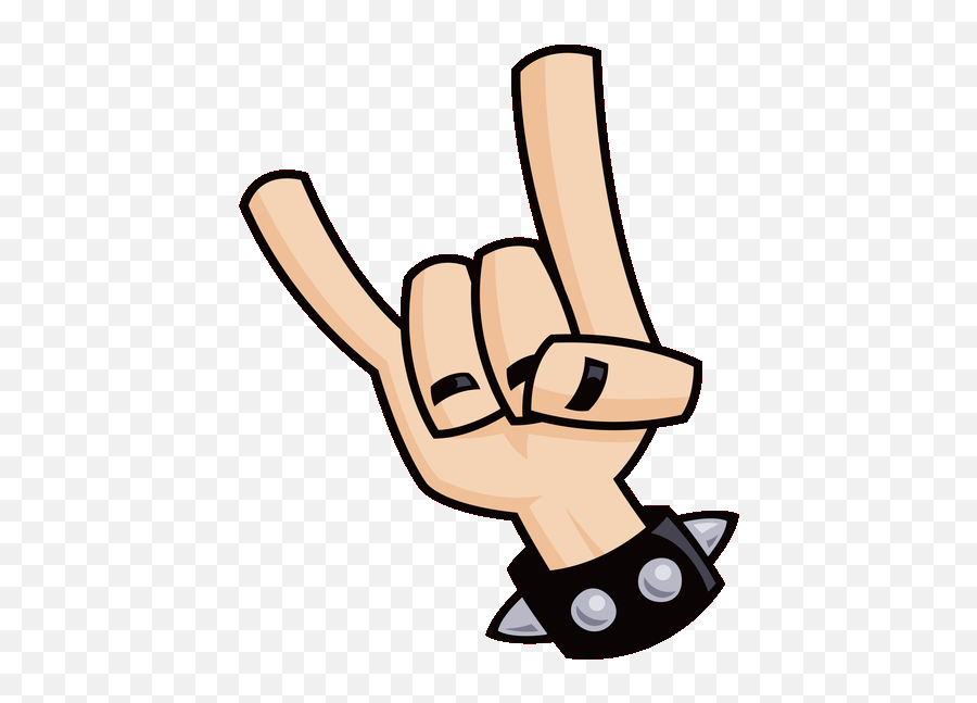 Devil Horns Adult Pull - Heavy Metal Emoji,Rock N Roll Metal Horns Emoticon