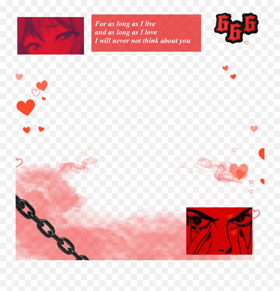Demoncore Lovecore Lustcore Red Sticker By Amy - Girly Emoji,Lovecore Emojis