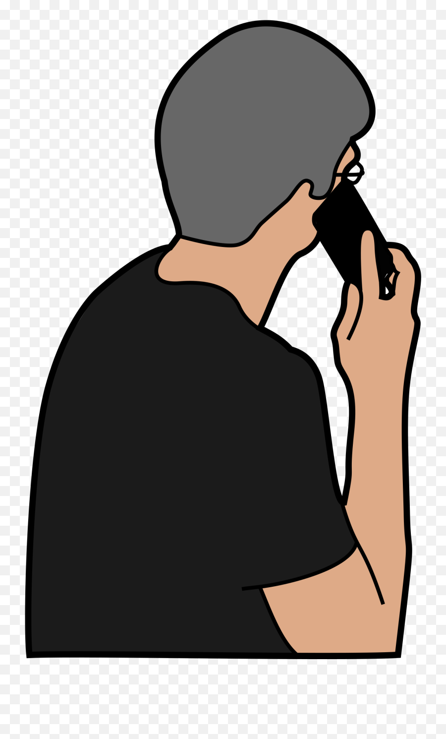 Mobile Phones Computer Icons Man - Person Phone Call Icon Png Emoji,Telephone Receiver Emoji Iphone