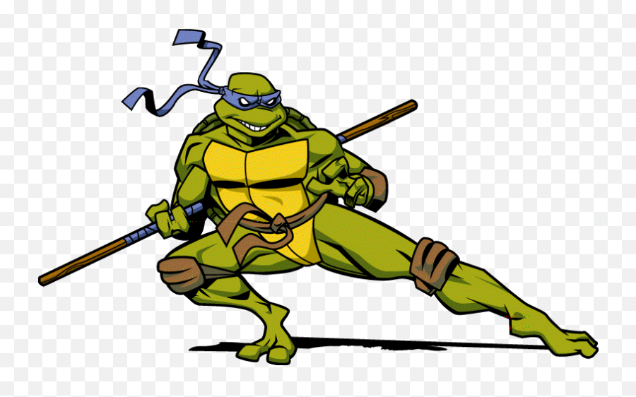 Michelangelo Ninja Turtle Cartoon Donatello Face - Ninja Ninja Turtle No Background Emoji,Animated Ninja Emoticons