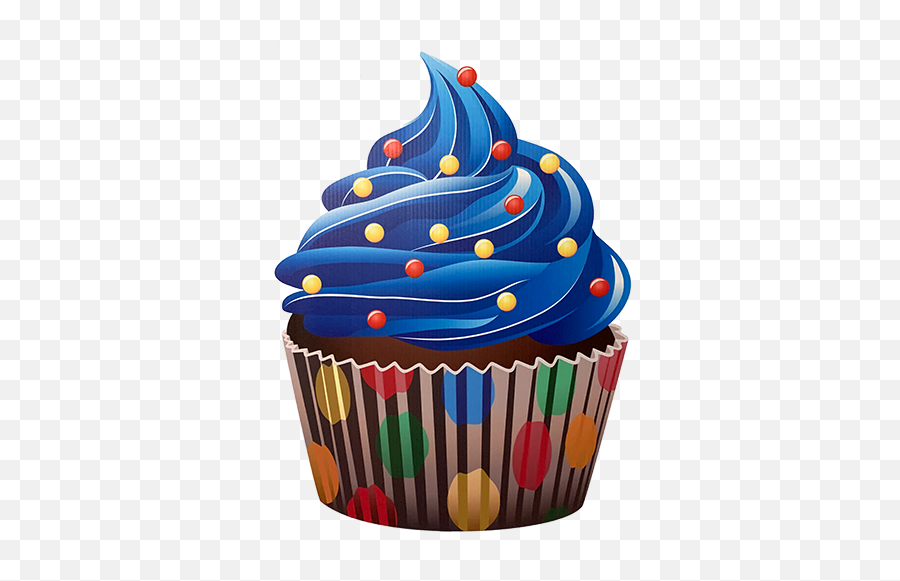 Graphics Celebration Signs Of Palatine - Blue Cupcake Clipart Emoji,Sunglasses Emoji Cake