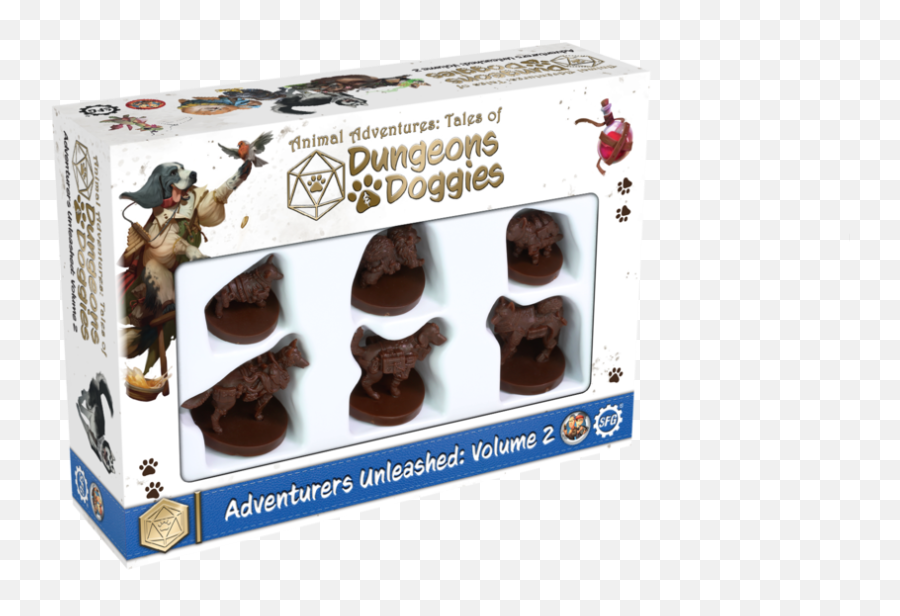 Minis Animal Adventures Tales Of Dungeons And Doggies - Dungeon And Dragons Themed Gift Emoji,Steam Emotion Art