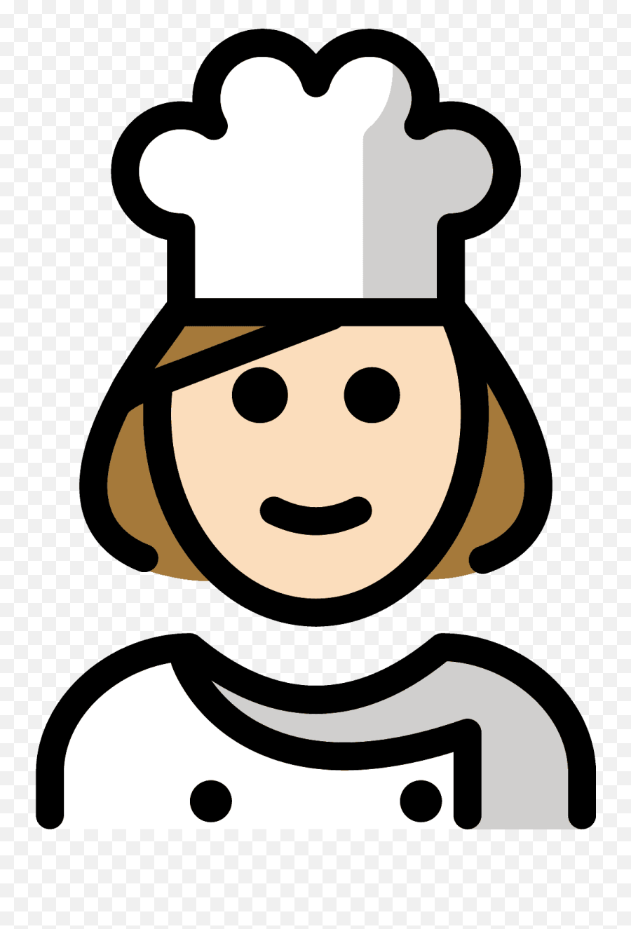 Woman Cook Emoji Clipart Free Download Transparent Png - Kucharka Clipart,Hijab Emoji Nonbinary