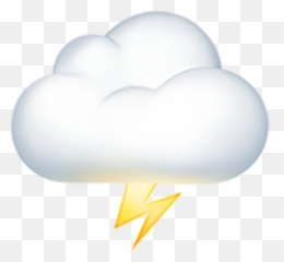 Nube Con Rayo Copiar Pegar Emoji - Night,Emoji De Rayo